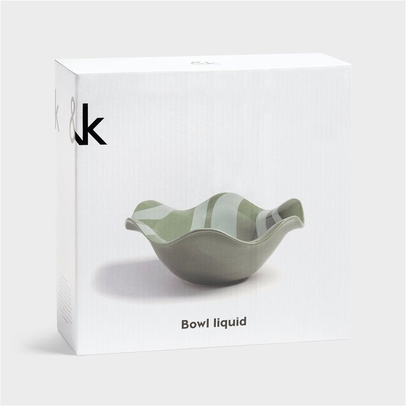 Bowl liquid green