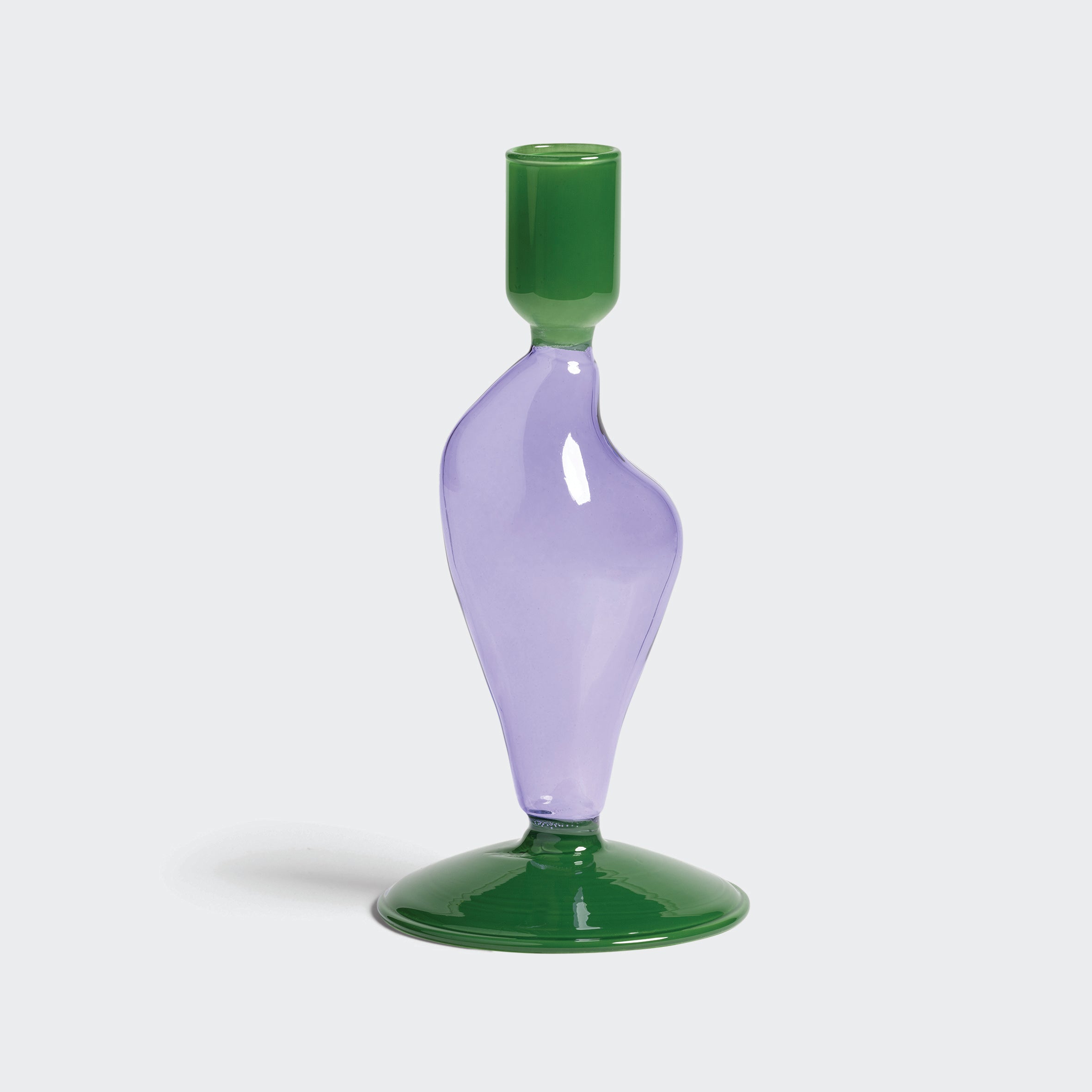 Candle holder flux lilac