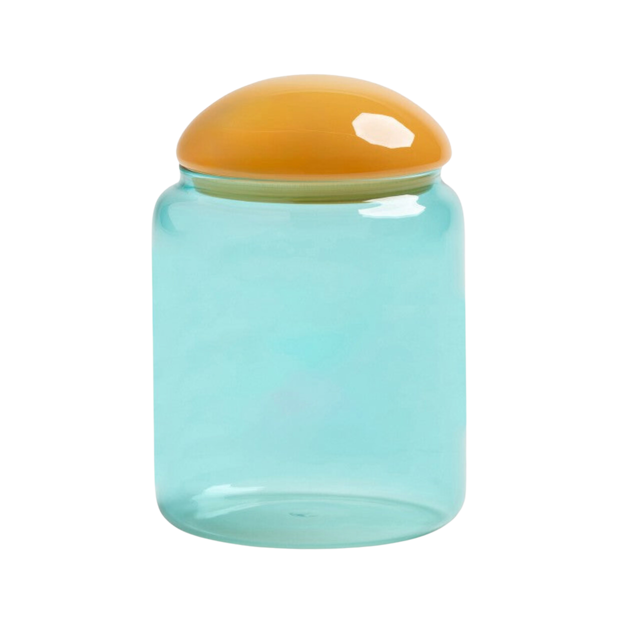 Jar puffy turquoise