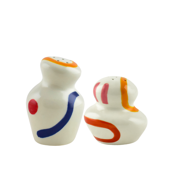 SALT & PEPPER SHAKER LAURA - PINTURA LOCURA