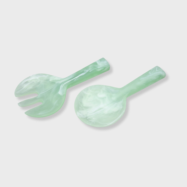 Short Handle Salad Servers 2pcs