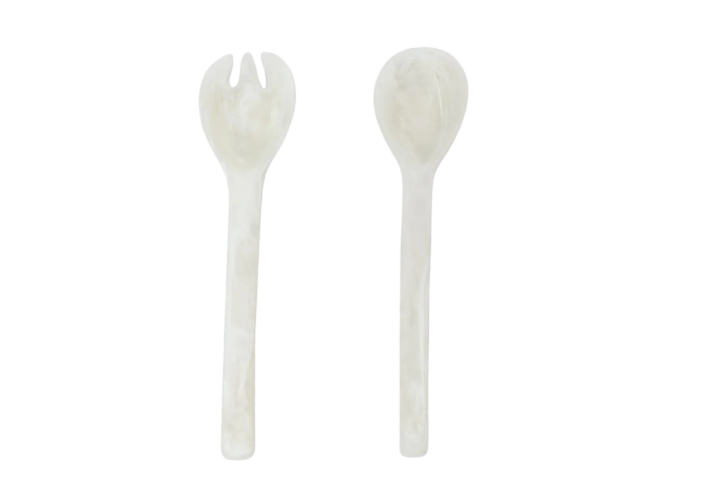 Everyday Salad Servers 2pcs - Color - White